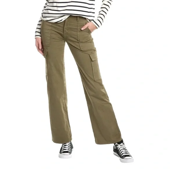 Hudson Rosalie Wide Leg Cargo Pant - Picture 2 of 9